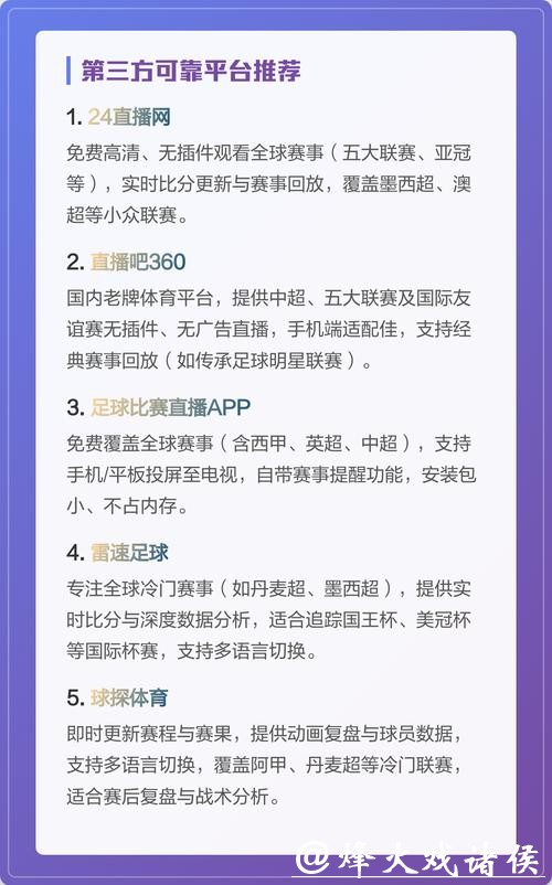 观看世界杯的手机直播平台推荐大全